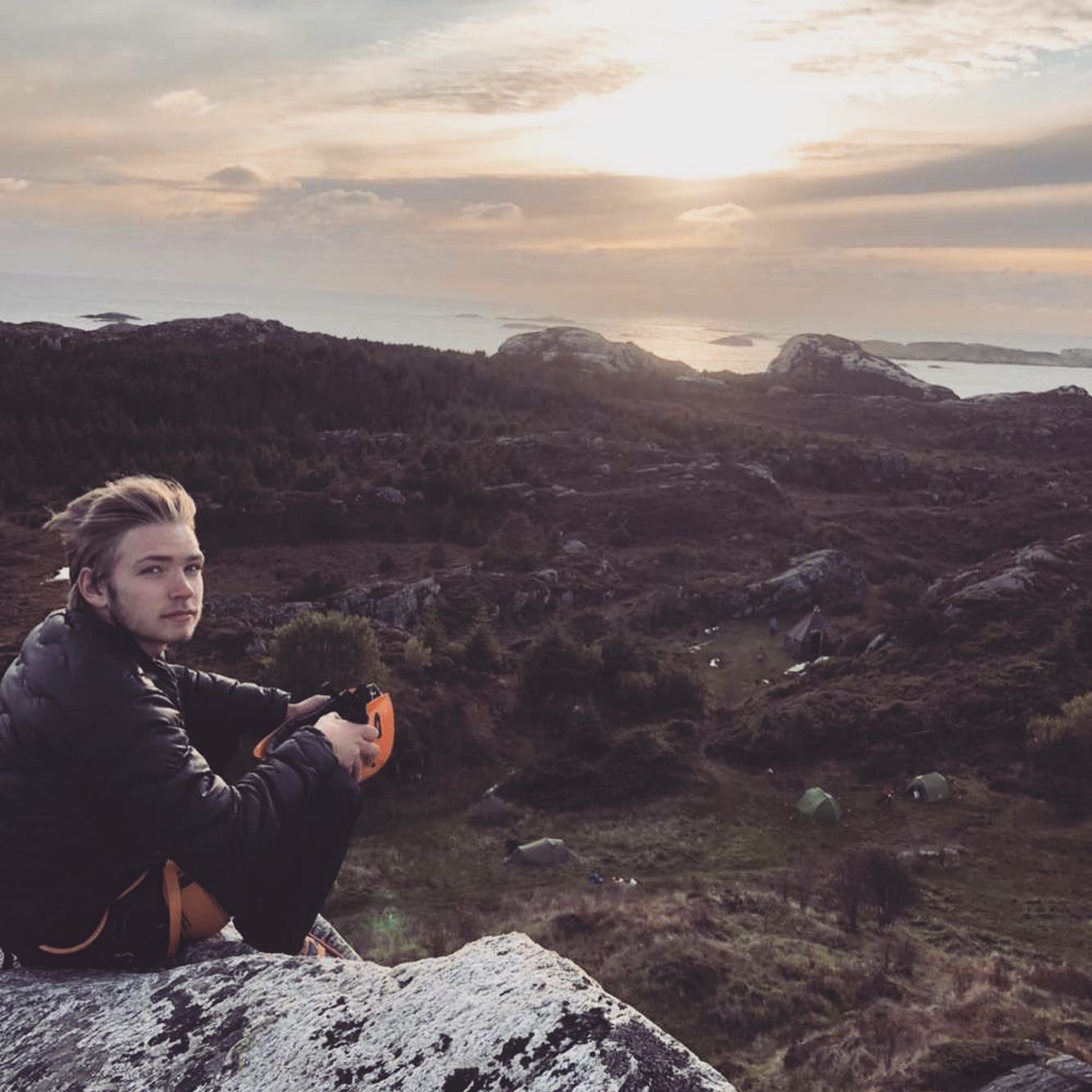 bilde av meg på toppen av et fjell